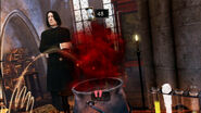 Potions class with Professor Snape