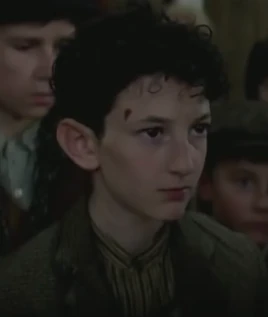 Boy with birthmark