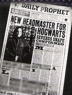 Daily Prophet Articles Harry Potter Wiki Fandom