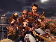 Команда празднует победу