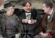 Deathly Hallows Part 2. Professor Sprout, Flitwick, and Slaghorn