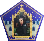 Cartão dos Sapos de Chocolate de Rowena Ravenclaw em O Mundo Mágico de Harry Potter