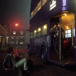 Błędny Rycerz –autobus, którym Harry uciekł