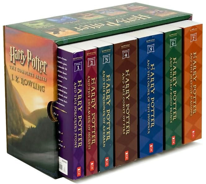 harry potter book in order