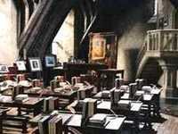 Fotos de Gilderoy Lockhart en el aula