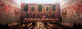B2C13M2 Lockhart's Valentine's Day Great Hall decoration