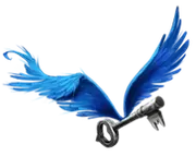 Schlüssel mit gebrochenem Flügel