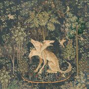 Three-headed dog tapestry HL