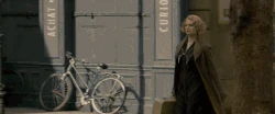 Queenie walking in this square
