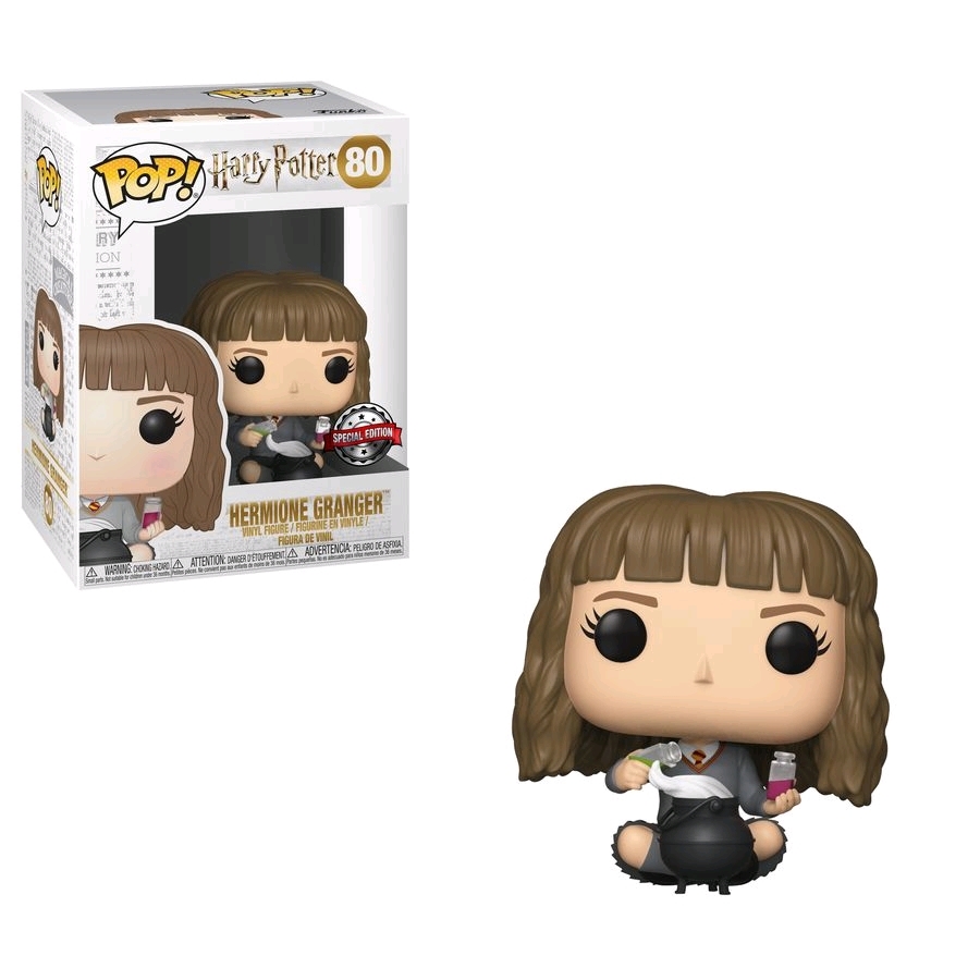 Funko Pop! Movies: Harry Potter The Chamber of Secrets 20th Anniversary Collectors Set - 3 Figures Include: Gilderoy Lockheart, Hermione Granger