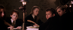 Four actors in Harry Potter