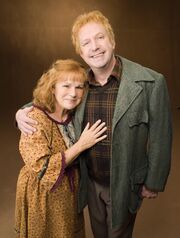 Molly and Arthur Weasley (Promo stills from Order of the Phoenix movie)