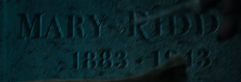 Mary Riddle grave