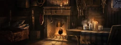 The  in the fire