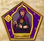Carte 4 Salazar Serpentard (Moyen Âge, dates inconnues. Co-fondateur de Poudlard. Donna son nom à l'une des maisons de l'école.) (Salazar Slytherin. Medieval, dates unknown. Co-founder of Hogwarts. Gave his name to one of the four Hogwarts houses.)