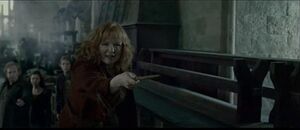 Molly battle of Hogwart