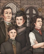 Сириус с семьёй