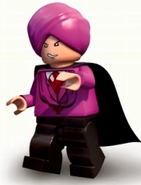 Quirrell w Lego Harry Potter lata 1-4