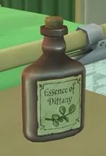 's unique bottle of Essence of Dittany