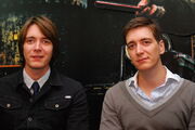 James and Oliver Phelps - Lucca Comics and Games 2011