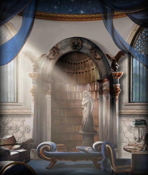The Ravenclaw Common Room looks beautiful  rHPHogwartsMystery