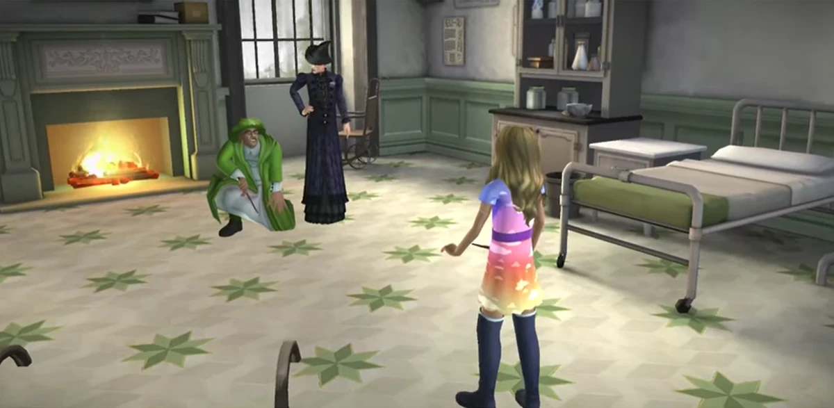 Duel in the Hospital Ward Harry Potter Wiki Fandom