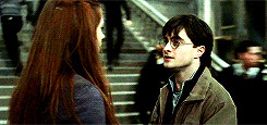 Harry & Ginny kiss