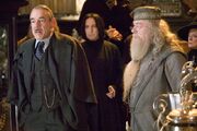 Crouch, Snape e Dumbledore