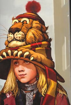 Luna Lovegood s lion topped hat Harry Potter Wiki Fandom