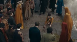 The Qilin bows before Santos