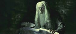 Albus Dumbledore to drink Emerald Potion
