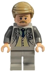 Reg Cattermole as a LEGO minifigure