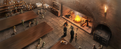 House-elves in Hogwarts kitchens