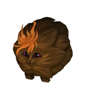 Merula in the form of a Puffskein