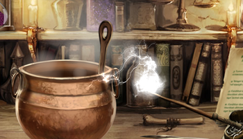 Potion-making spell