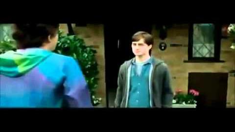 Harry Potter And The Deathly Hallows Part 1 Deleted Scene, Harry and Dudley Handshake