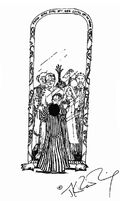 JKR Mirror of Erised illustration