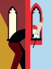 Un des jumeaux avec des Feuxfous Fuseboum