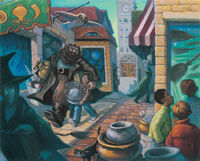 Diagon Alley - Mary Grandpre