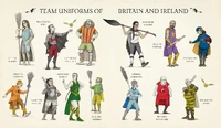 Quidditch team uniforms of Britain and Ireland