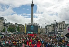 Premiera na Trafalgar Square