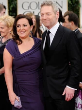 Брана с женой Линдси Браннок