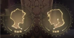 Выбор пола персонажа в оригинальной, китайской версии игры