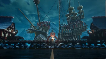 Il Campo di Quidditch di Durmstrang.