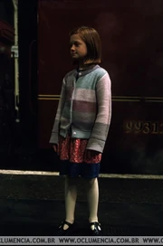 Ginny Wemel op het station van King's Cross