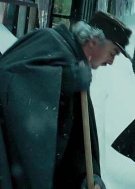 Hogsmeade street sweeper