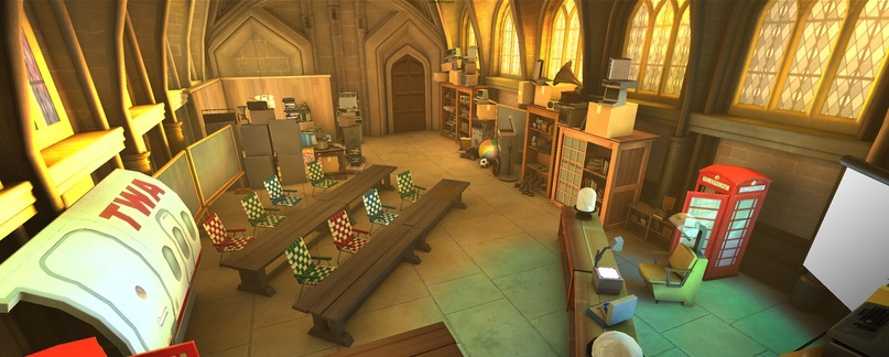 When Muggles Attack — Desk in Slughorn's office, from Harry Potter: Page