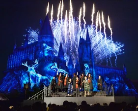 Открытие аттракциона «Гарри Поттер и Запретное путешествие» в Японии