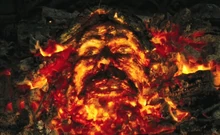 を通してハリーと話すシリウス