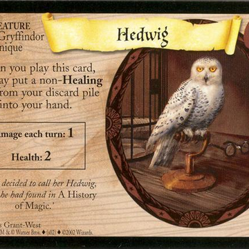Harry Potter TCG Diagon Alley Hedwig FOIL 17/80